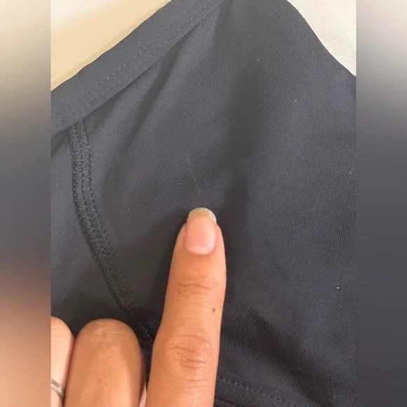 Lululemon Athletica Black Sports Bra with Racerback Design - Picture 6 of 11